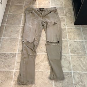 pacsun skinny khaki jeans